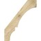 Ekena Millwork 6"W x 30"D x 38"H Balboa Rough Sawn Knee Brace, Douglas Fir BRC06X30X38BOA00RDF - alternate 3
